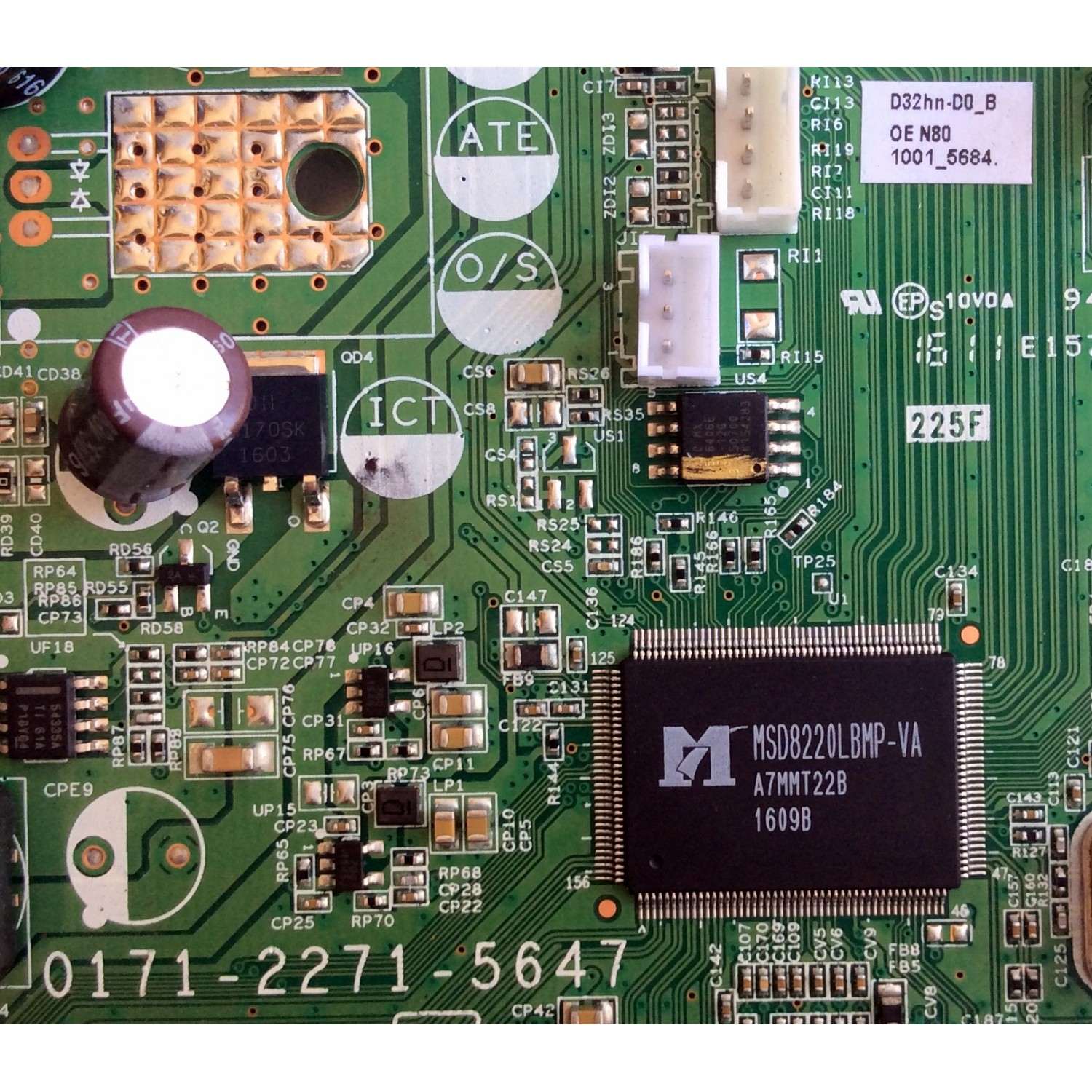 MAIN FUENTE (COMBO) PARA TV VIZIO / NUMERO DE PARTE 3632-2902-0150 / 0171-2271-5647 / 3632-2902-0395 / PANEL HV320WHB-N80 / MODELOS D32HN-D0 / D32HN-D0 LAUFUKCS - Imagen 3